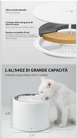 Fontanella per gatti petkit