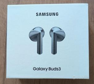 samsung galaxy buds 3 grigie nuove con sigillo