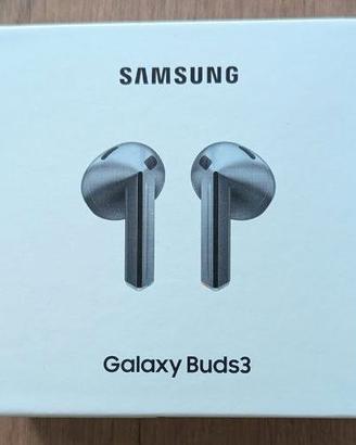 samsung galaxy buds 3 grigie nuove con sigillo