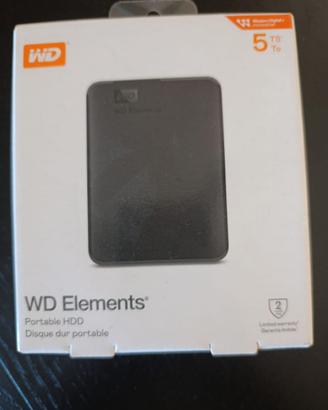 WD Elements HDD Portable 5TB