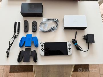 Nintendo switch OLED 64 gb bianca