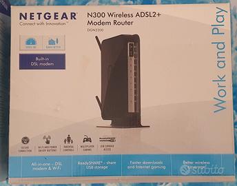 Modem Router ADSL2+ Wireless Netgear N300