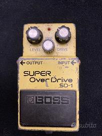 BOSS SD-1 SUPER OVER DRIVE VINTAGE MADE JAPAN