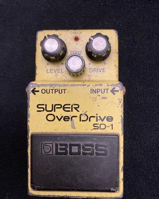 BOSS SD-1 SUPER OVER DRIVE VINTAGE MADE JAPAN