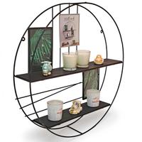 CREMAGLIERA DA PARETE *WALL RACK_METALLO 2 RIPIANI