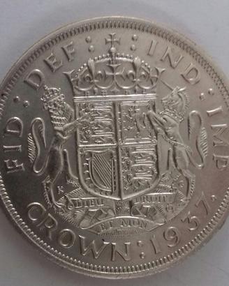 Gran Bretagna corona 1937 qfdc ag 500%. g 28,2759