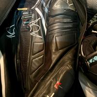 Tuta moto intera spyke pelle - slide tg. 52