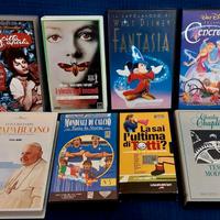 Lotto videocassette VHS