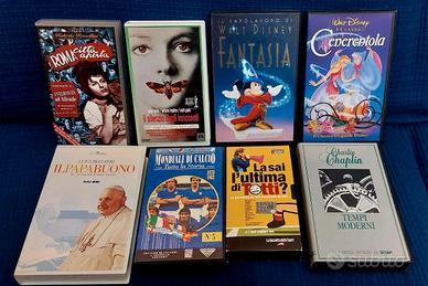 Lotto videocassette VHS