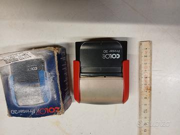 Timbro Printer Autoinchiostrante 30 Usato.