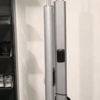 Coppia piantane da terra in alluminio–design moder