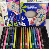 Giotto Decor Textile Tshirt Marker pittura tessuti