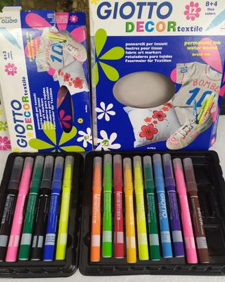 Giotto Decor Textile Tshirt Marker pittura tessuti