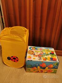 scatola di giochi per bambini 3-36 mesi clemmy 
