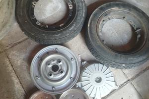 mozzi e cerchi vespa 50 
