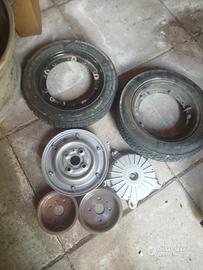 mozzi e cerchi vespa 50 