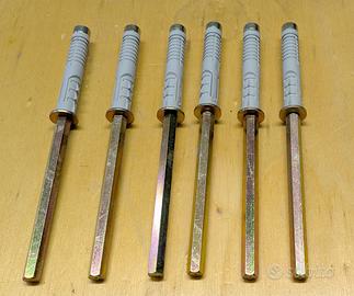 Reggimensole a scomparsa. 6 pezzi per mensole.