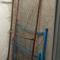 Letto singolo ferro battuto 