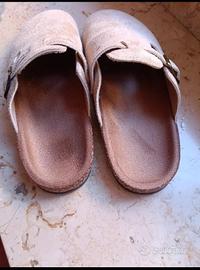 Ciabatta donna usata in casa