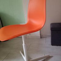 Sedia girevole/scrivana Ikea