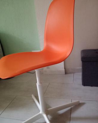 Sedia girevole/scrivana Ikea