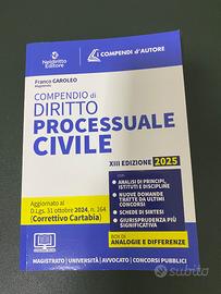 Compendio DIRITTO PROCESSUALE CIVILE Nel Diritto
