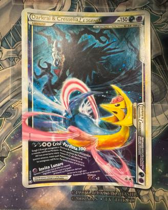 Carta Pokemon Jumbo Darkrai & Cresselia LEGEND