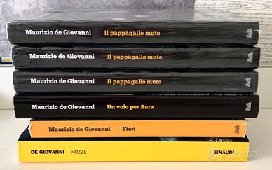 6 libri di Maurizio De Giovanni