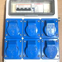 elettricità quadro 6 spine 16A + magnetoter.