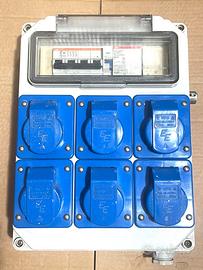 elettricità quadro 6 spine 16A + magnetoter.