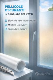 Pellicola Oscurante Sabbiata per Vetri – Privacy