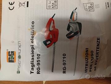 Taglia siepi elettrico 550w