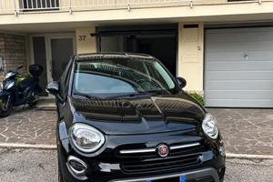 FIAT 500X nera 1.0 benzina consumi ridotti