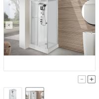 cabina doccia idromassaggio