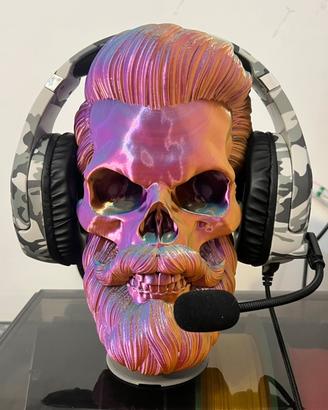 Stand Cuffie Gamer Skulls