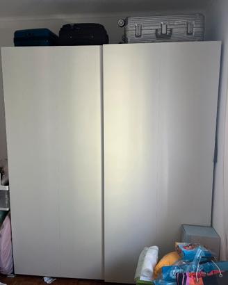 Armadio Ikea Pax 2 metri porte scorrevoli