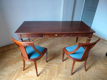 scrivania e sedie da ufficio/casa