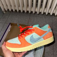 Nike SB Dunk Low Orange Emerald Rise