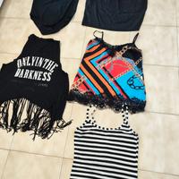 Set di 5 top e maglie SOLO 5€