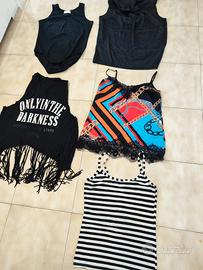 Set di 5 top e maglie SOLO 5€