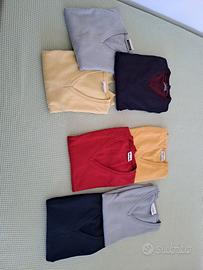 Abbigliamento uomo: varie maglie, gilet, camice...