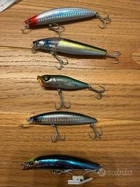 Lotto esche artificiali Spigola vari marchi