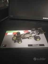 modellino f1 lotus 72d Emerson fittipaldi 1972