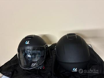 Coppia caschi jet unik