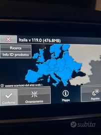 Cartografia 2024 navigatore SMEG Citroen Peugeot