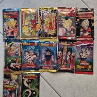 varie bustine sigillate dragonball z serie argento