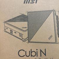 MSI Cubi N ADL-001BEU Mini PC Barebone - CPU Intel