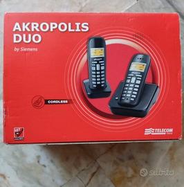 Telefoni cordless Akropolis duo