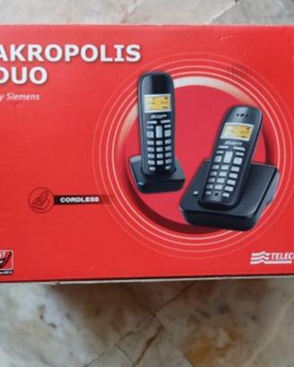 Telefoni cordless Akropolis duo