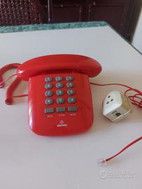 Telefono Fisso Brondi Sirio Rosso